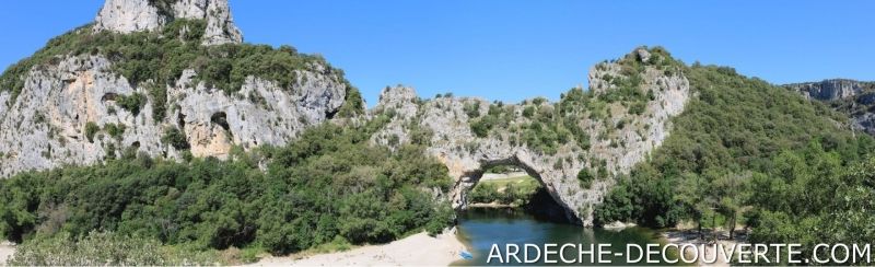 Photo du pont d'arc par Ardèche Découverte